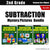 Grade 2 Subtraction Mystery Pictures Coloring Worksheets Bundle
