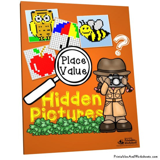 Place Value Activities Worksheets Mystery Pictures Cover