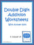 Double Digit Addition Worksheets with Answer Keys Cover
