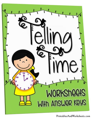 Telling Time Worksheets Cover