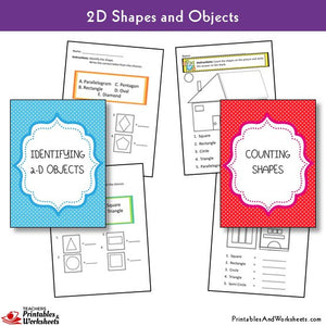 Identifying 2d Shapes, Grouping 2d Shapes