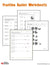 Fundamentals of Fractions Worksheets Sample