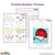 Grade 3 Division Mystery Pictures Coloring Worksheets - Cap