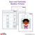 3rd Grade Area and Perimeter Mystery Pictures Coloring Worksheets - Girl