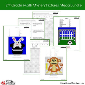 Grade 2 Math Coloring Worksheets - Sample 3