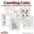 Counting Coins Worksheets and Printables with Answer Keys Sample