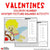 Valentines Day Coloring Activities Color by Number Mystery Pictures Worksheets Sample 1