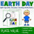 Earth Day Place Value Coloring Worksheets
