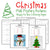 Christmas Coloring Worksheets - Fractions