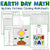 Earth Day Coloring Worksheets - Math