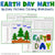 Earth Day Coloring Worksheets Multiplication