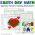 Earth Day Coloring Worksheets - Subtraction