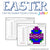 Easter Color-By-Number: Subtraction