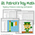 Saint Patrick's Day Coloring Worksheets - Subtraction