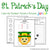 Saint Patrick's Day Color-By-Number: Telling Time