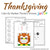 Thanksgiving Color-By-Number: Telling Time