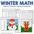 Winter Coloring Worksheets - Math